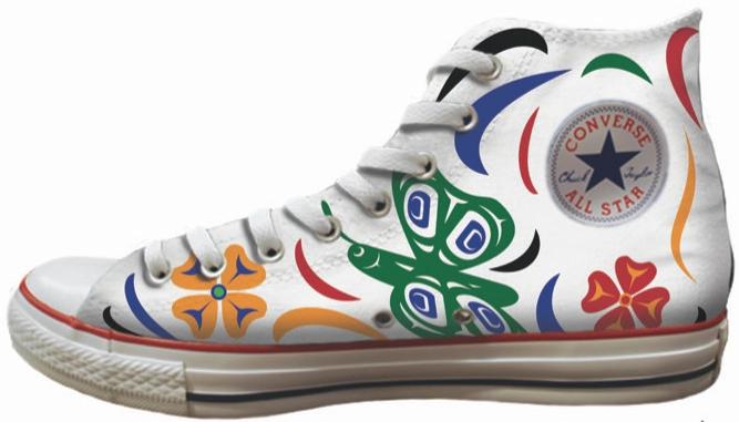 Modern Bold Digital Run Baggins Original Hi Top Jamin Zuroski Fly High Butterfly