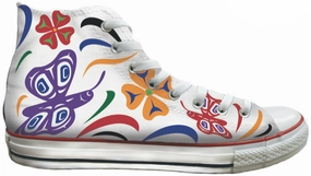 Stylish Baggins Original Hi Top Jamin Zuroski Fly High Butterfly