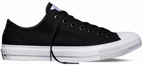 Converse Chuck Taylor II Low Top Black/White/Navy Fresh Tone