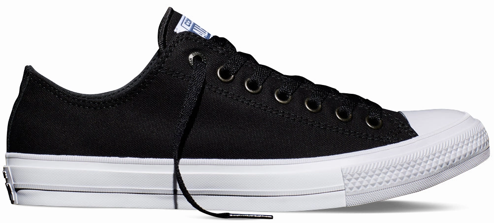 evening run Hero Edge Converse Chuck Taylor II Low Top Black/White/Navy
