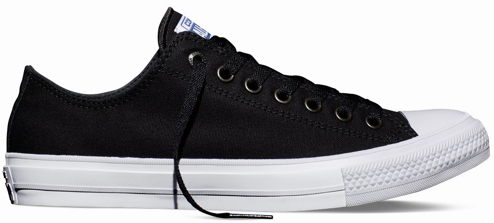 Converse Chuck Taylor II Low Top Black/White/Navy Love Path