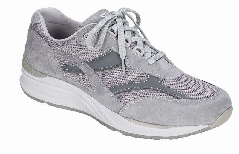SAS Men's Journey Mesh Active Shoes Gray Style Blend