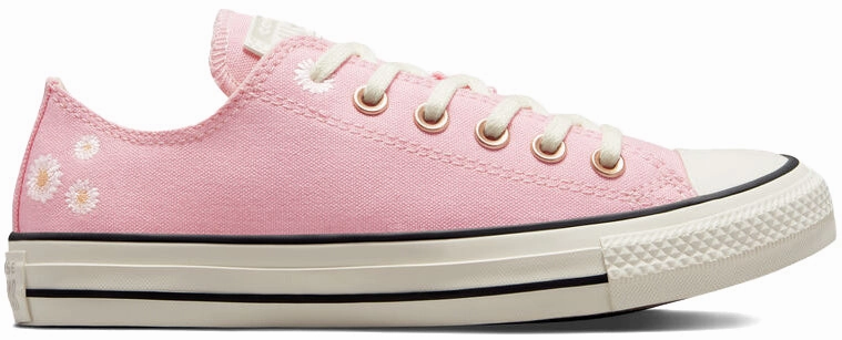 Zen Step Garden Walk Converse Womens Chuck Taylor All Star Low Top Sunrise Pink/Egret/Sunny Oasis