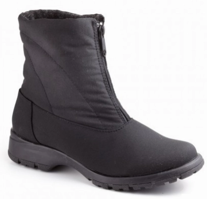 Wedding Reception Zip Edge Toe Warmers Women's Magic Boots Black
