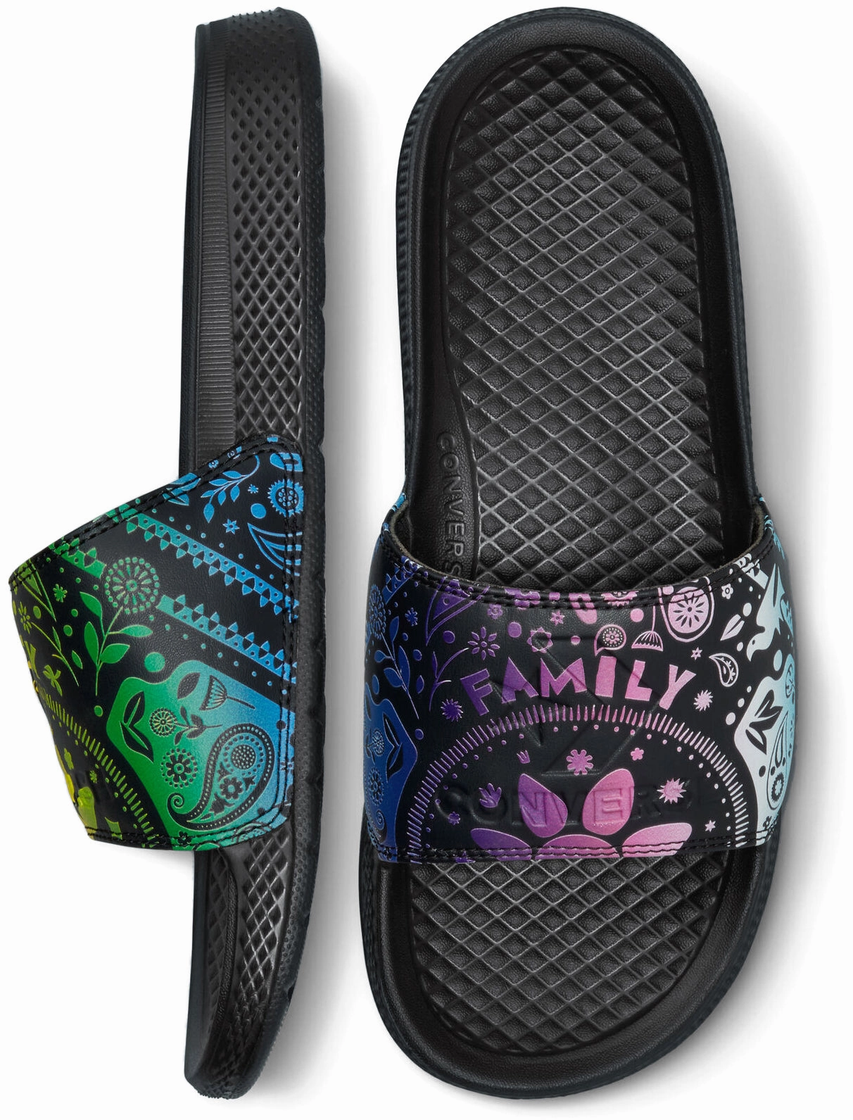 Converse All Star Slide Sandal Pride Denim Cool Low Arch