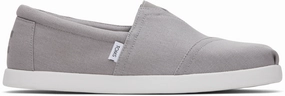 Alpargata FWD - Drizzle Grey Recycled Cotton Canvas Casual Move Pure Black