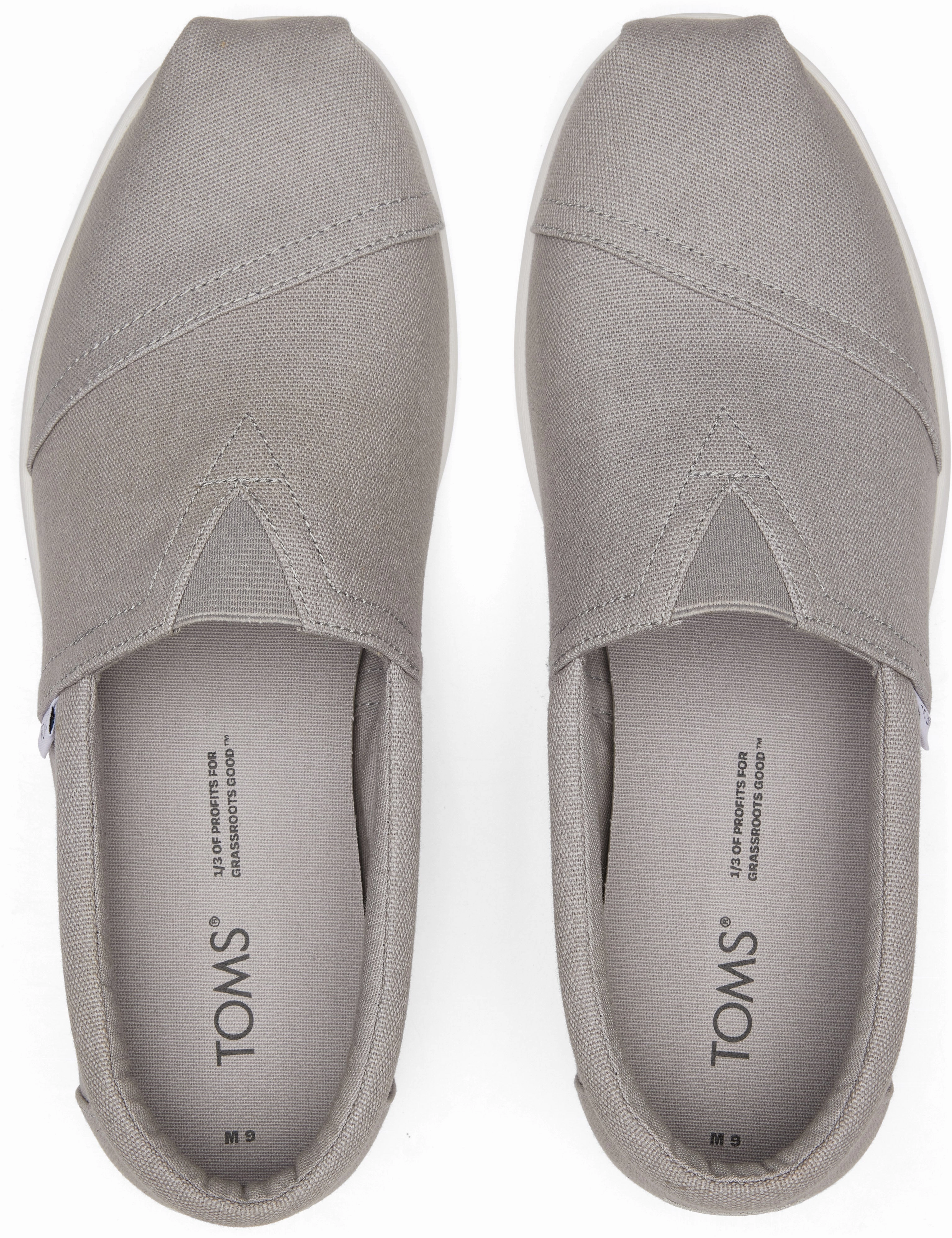 Alpargata FWD - Drizzle Grey Recycled Cotton Canvas Resort Mood Game Edge