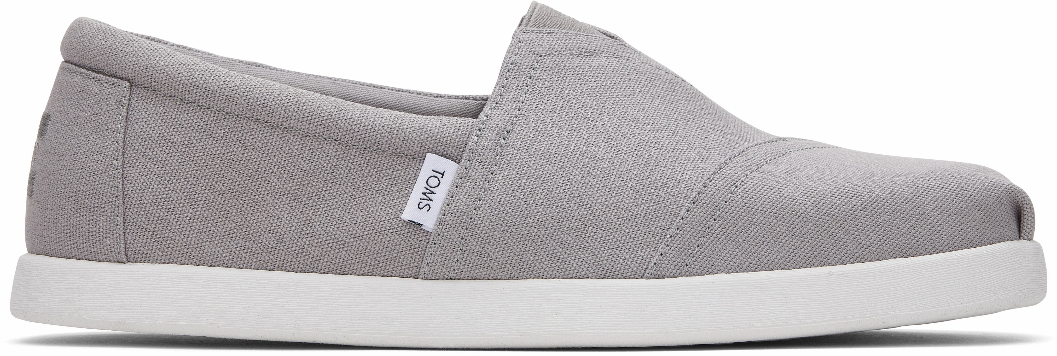 Alpargata FWD - Drizzle Grey Recycled Cotton Canvas Casual Move Pure Black