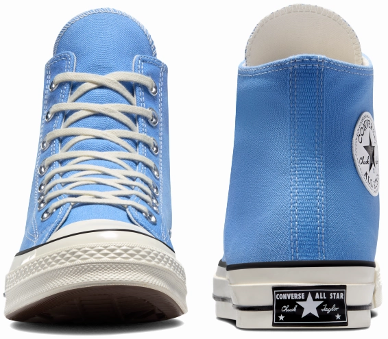 Sun Glow Converse Chuck Taylor All Star 1970s Hi Top Open Sky/Egret/Black