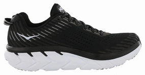 Elasticated Lacing Hoka One One Men's Clifton 5 Sneaker Black/Black