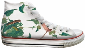 Baggins Original Hi Top Botanical Dragonfly Calm Mood Ventilated Design