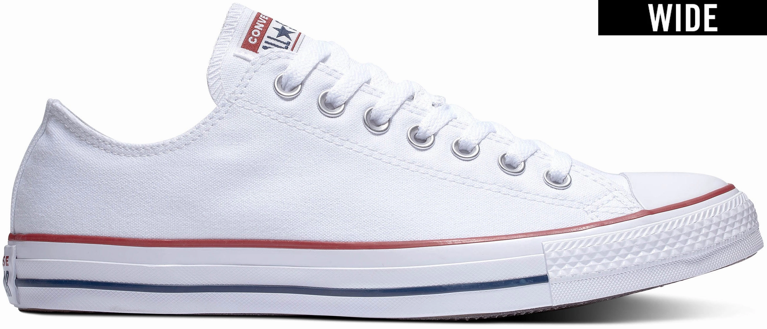 All Comfort Move Bold Converse Chuck Taylor All Star Low Top Wide Width White