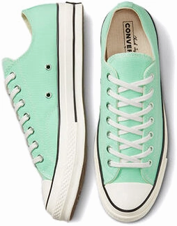 Converse Chuck Taylor All Star 1970's Low Top Prism Green/Egret/Black Flexibility Feature Training Mode