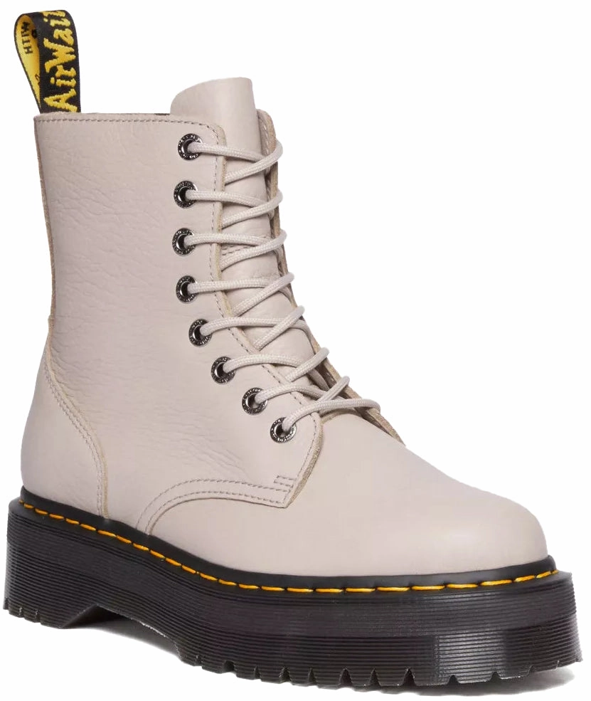 Lace   Up Closure Dr. Martens Jadon III Vintage Taupe Pisa