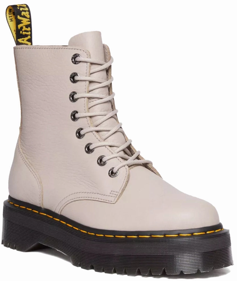 Lace   Up Closure Dr. Martens Jadon III Vintage Taupe Pisa