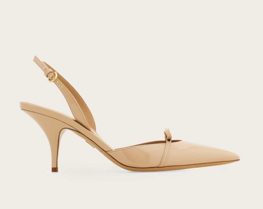 Gylla/ Mini bow slingback Strong Stitching Dream Walk