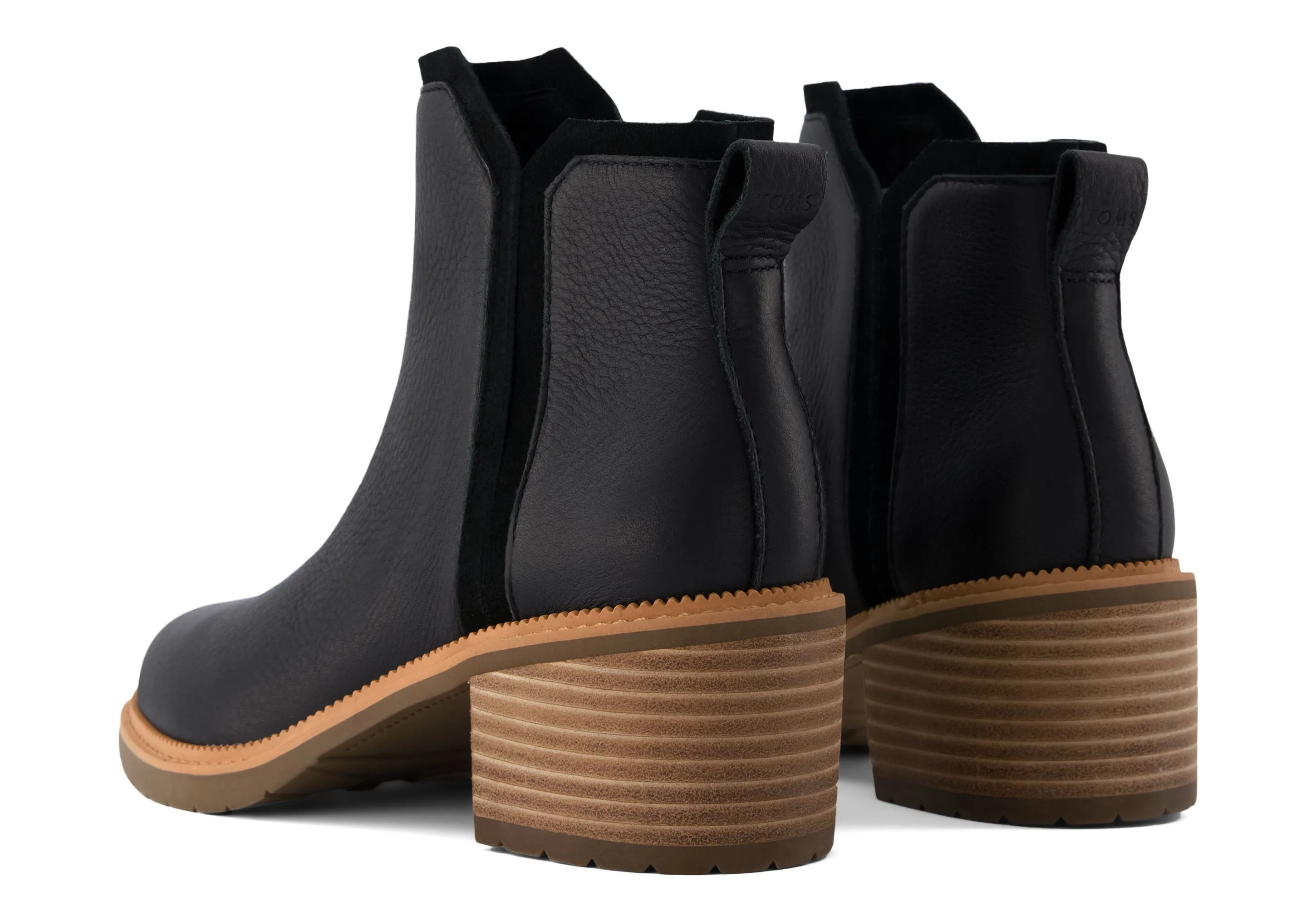 Rain Ready High   Performance Hailey Ankle Boot - Black Leather