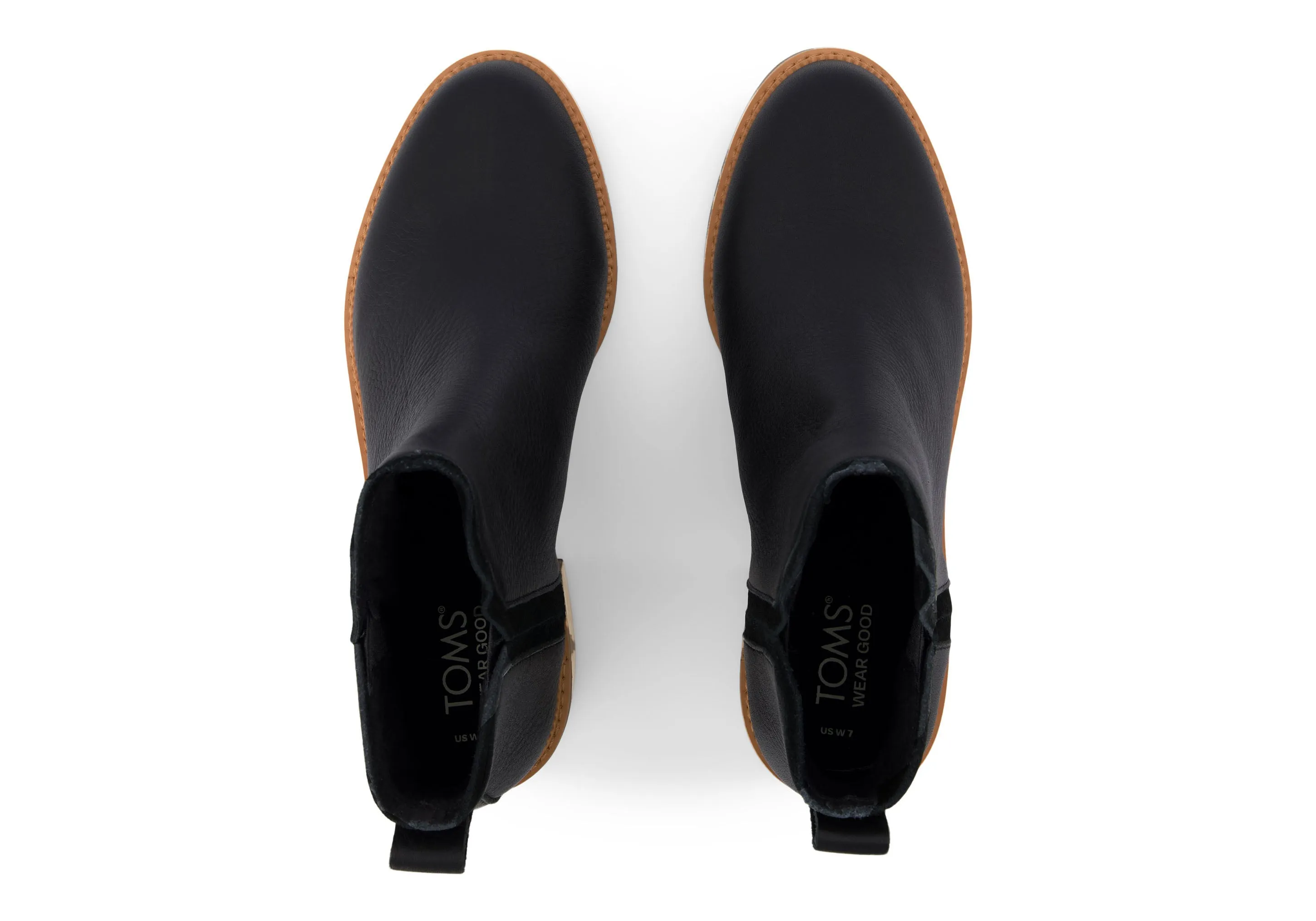 Calm Flow Hailey Ankle Boot - Black Leather