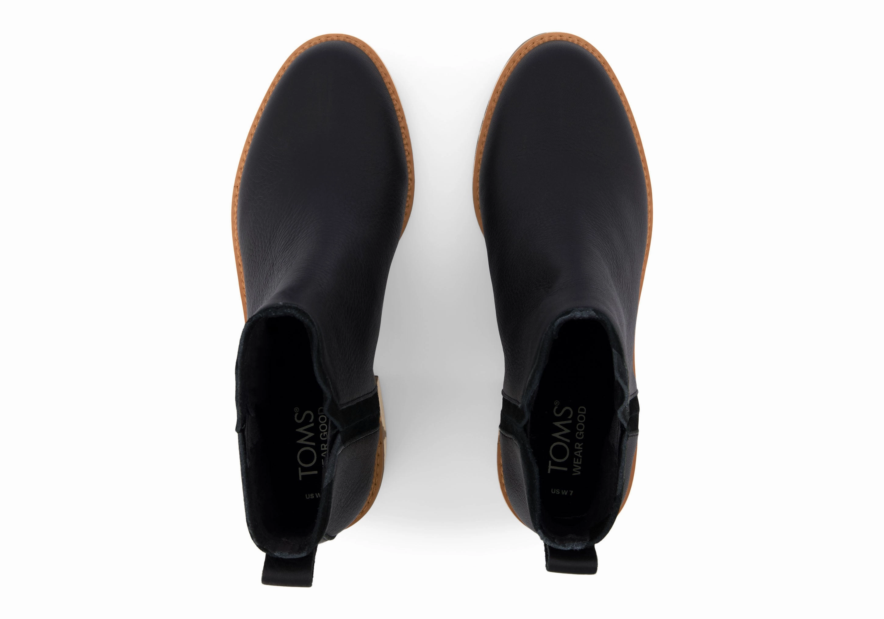 Calm Flow Hailey Ankle Boot - Black Leather