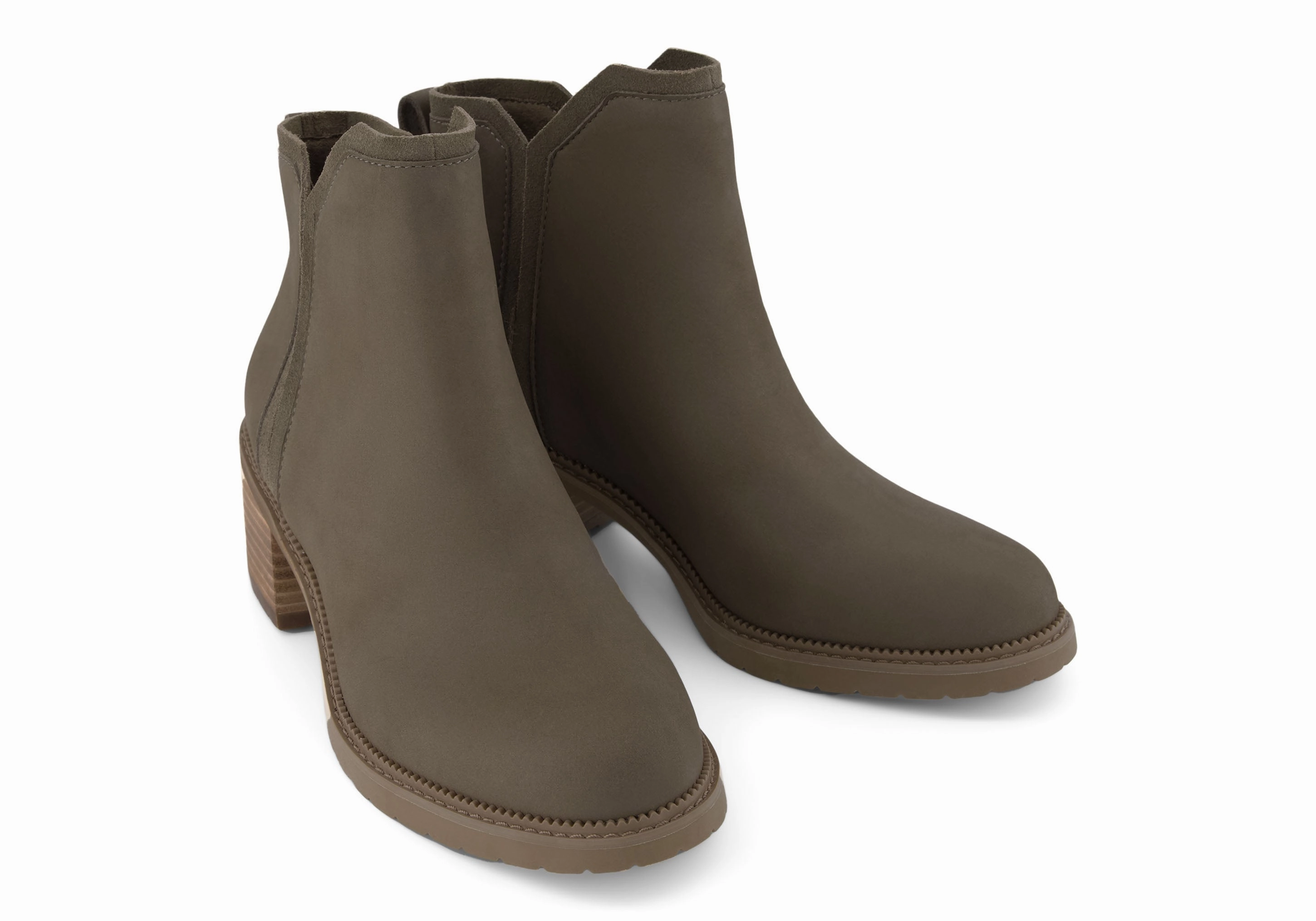 Soft Cushioning Hailey Ankle Boot - Canteen Leather