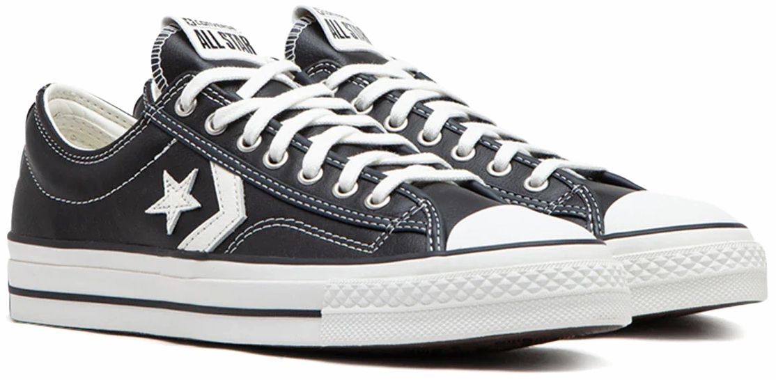 Shock absorption Converse Star Player 76 Low Top Black Leather