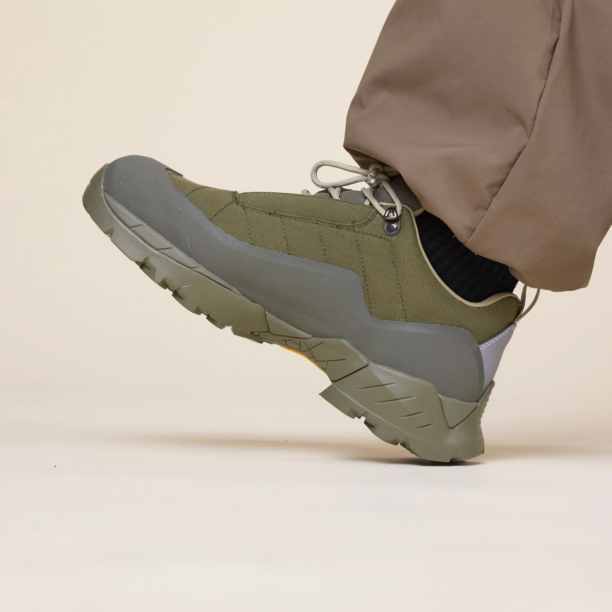 Roa Hiking - Katharina Approach Shoes - Forest Green synthetic leather