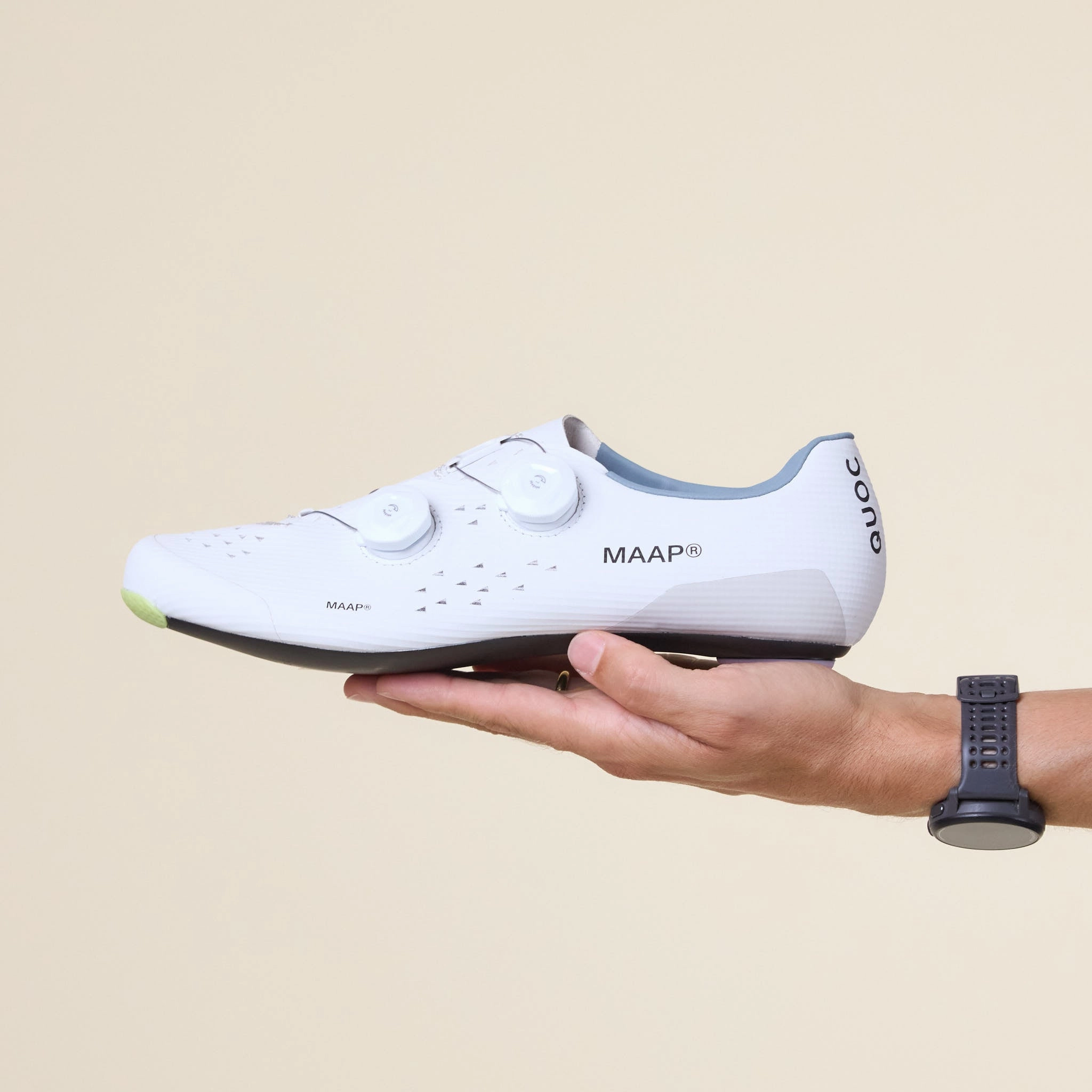 MAAP x QUOC - Quoc M3 Pro Cycling Shoes - White Smart Look Star Shine