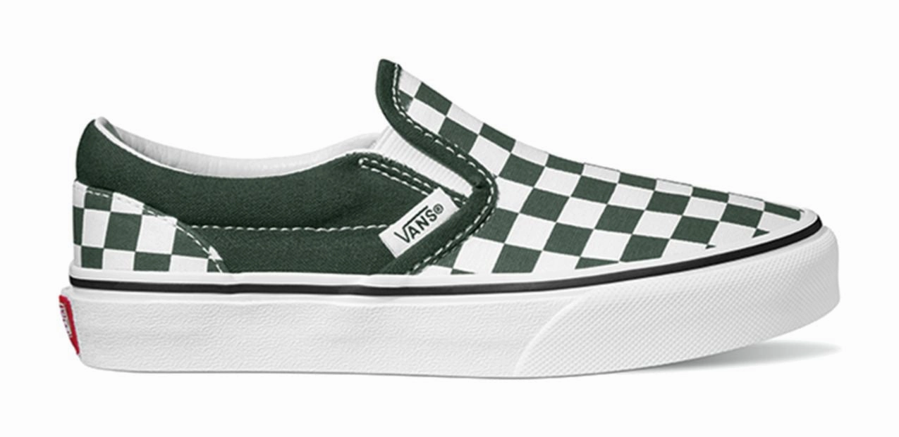 Vans Kids Classic Slip-On Mountain View Rubber Sole