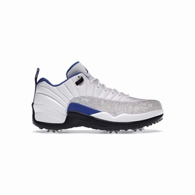 Jordan 12 Retro Low Golf NRG P22 Laser Game Royal High Top Style
