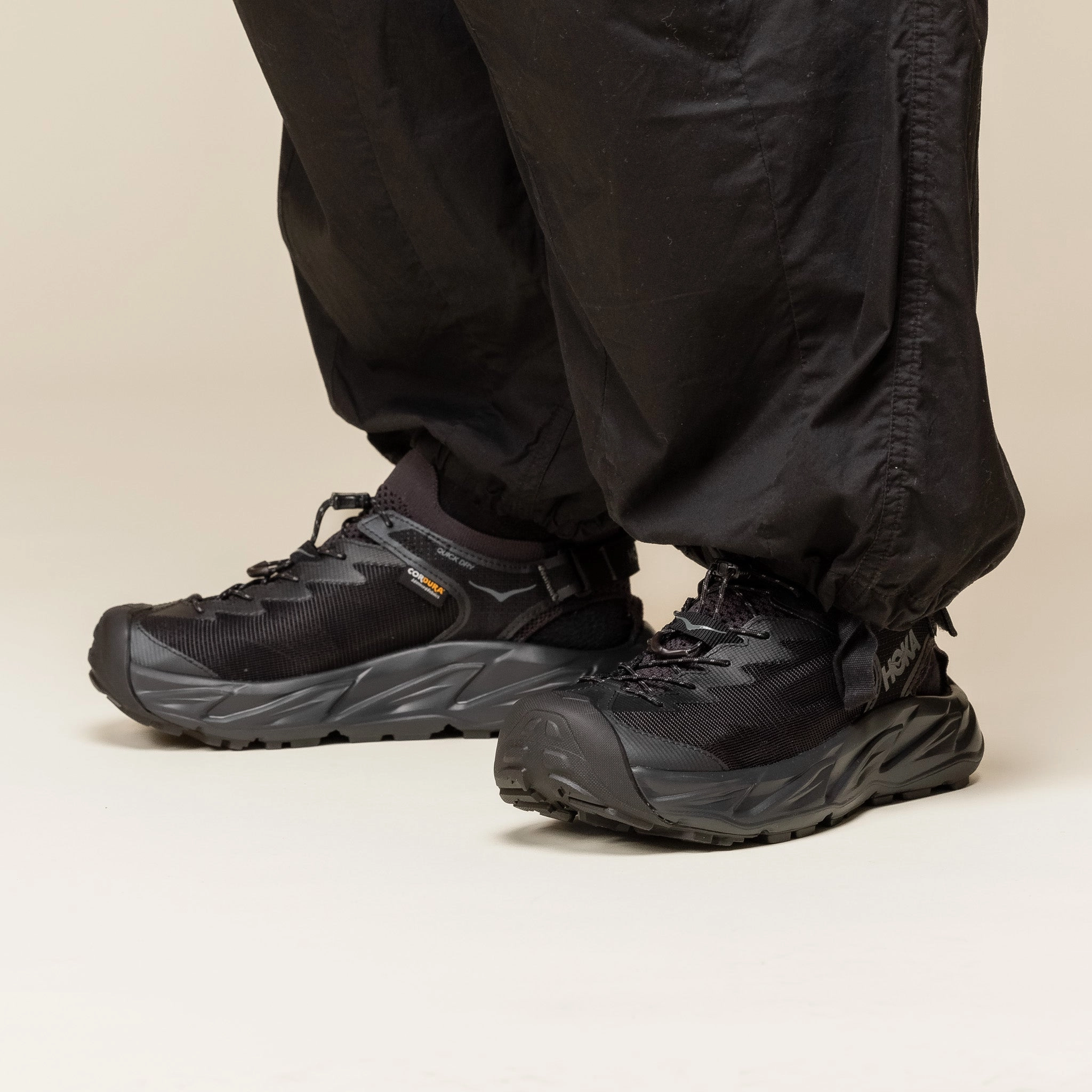 Hoka - Hopara 2 - Black / Black All Weather Fit Performance Trail