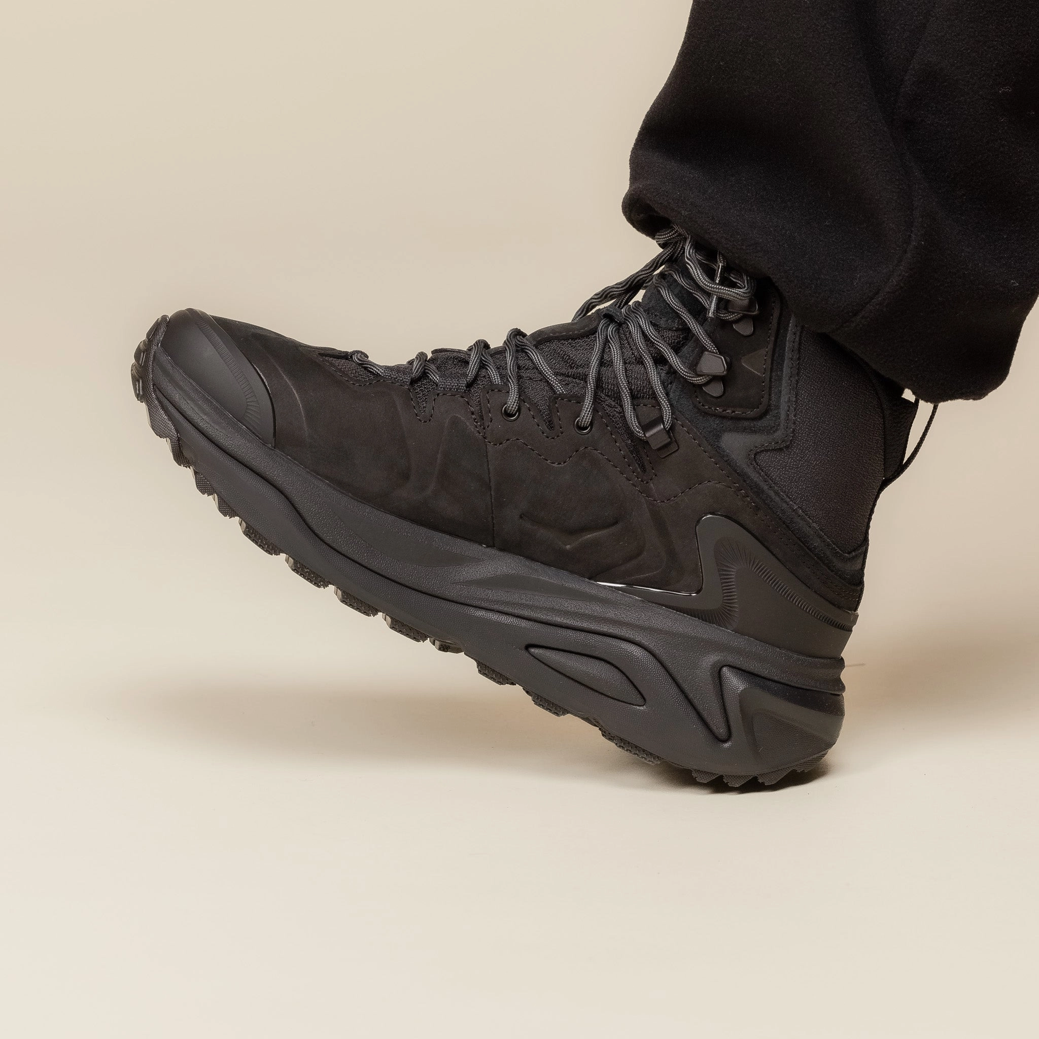 All Purpose Hoka - Kaha 3 GORE-TEX Hiking Boots - Black / Black