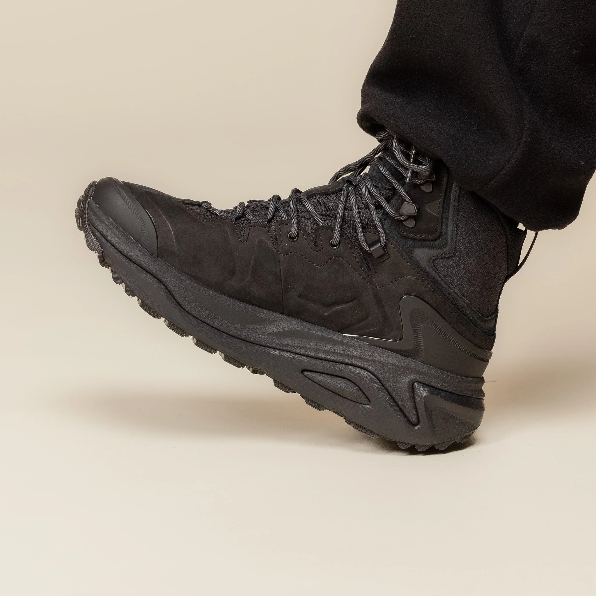 All Purpose Hoka - Kaha 3 GORE-TEX Hiking Boots - Black / Black