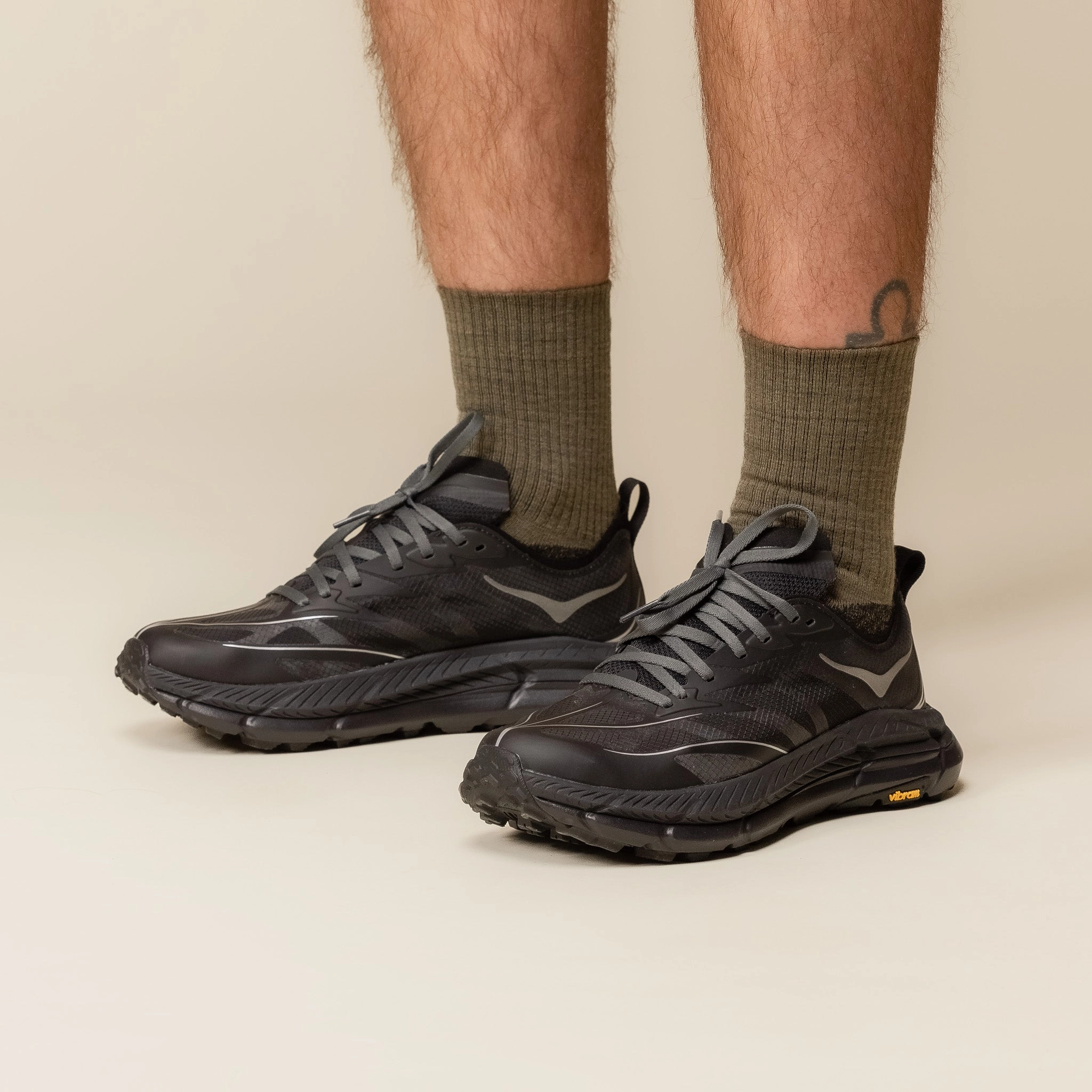 Dynamic Edge Hoka - Mafate Speed 4 Lite - Black / Outer Orbit