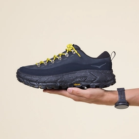 Hoka - Tor Summit Hiking Shoe - Black Energy Walk Stable base