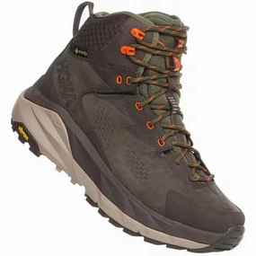 Hoka Men's Kaha Hiking Boots Stylish Protection Neutral palette