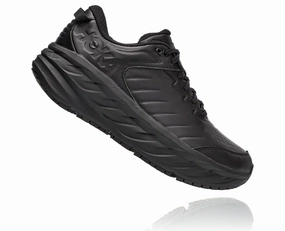Hoka One One Men's Bondi SR Sneakers Black/Black Outdoor Move Biodegradable Components