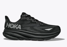 Hoka One One Men's Clifton 9  GTX Sneaker Black/Black Comfortable ankle Fashion-forward flair