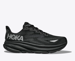 Hoka One One Women's Clifton 9 GTX Sneaker Black/Black Elegant flair