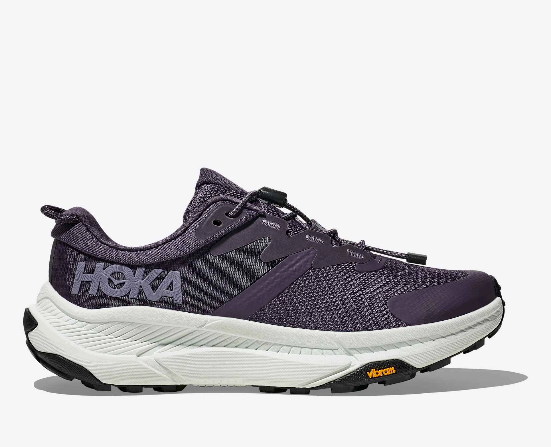 Hoka One One Women's Transport Sneaker Squid ink/Sea glass Decoupled Heel Construction