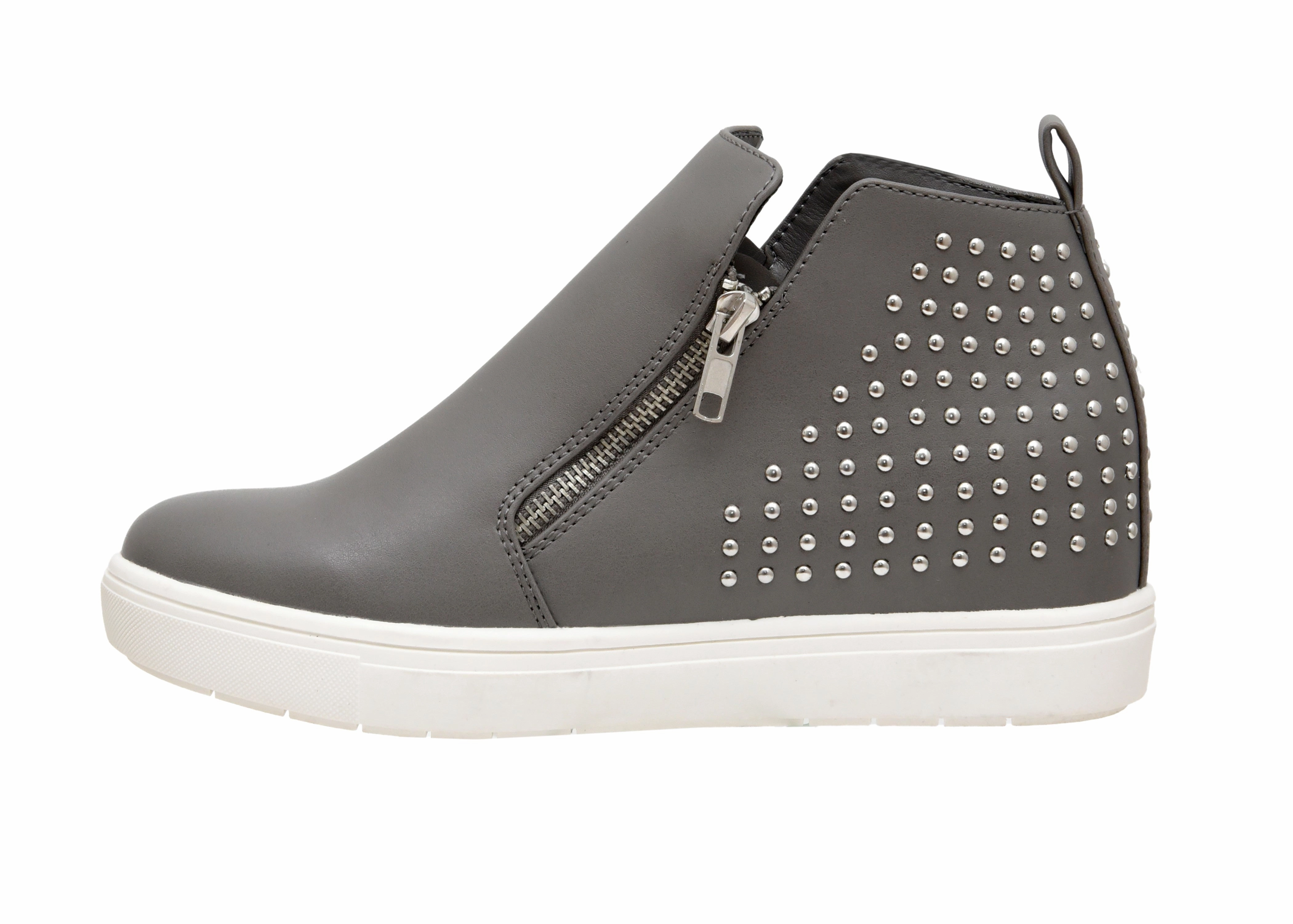 Hollywood Studded Wedge Sneaker Urban Runner