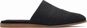 Jade Slip On Flat - Black Leather Ventilated