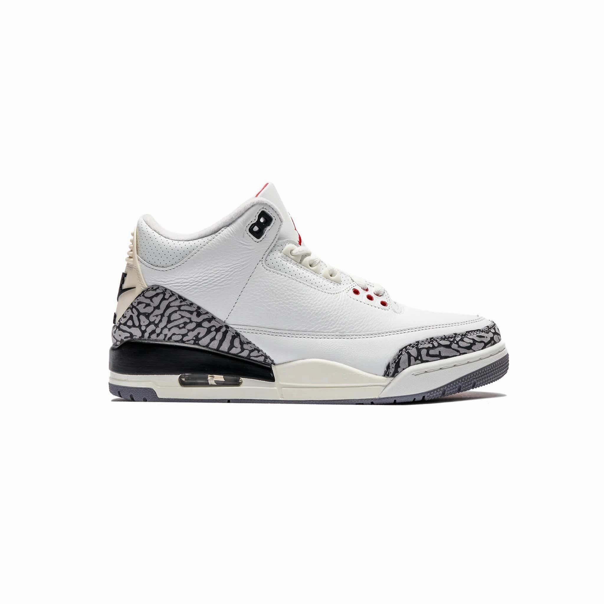 Durable durability Jordan 3 Retro White Cement Reimagined