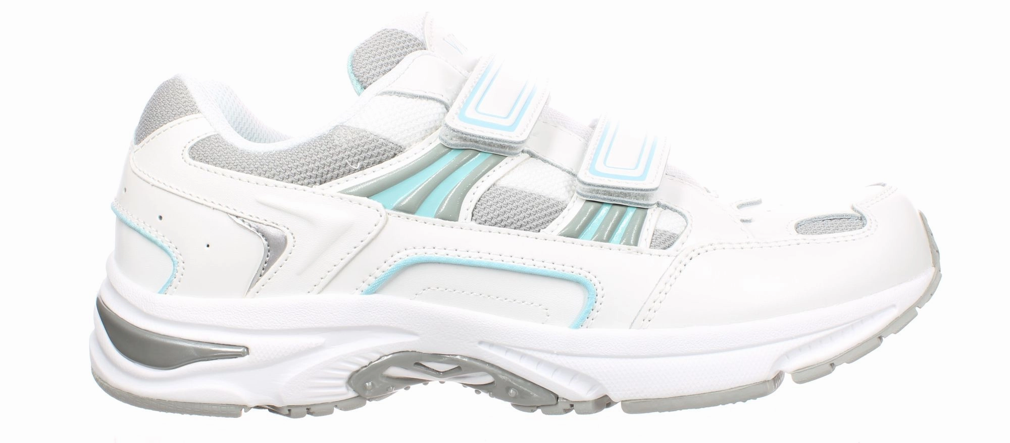 Heel counter Vionic Women's Tabi Walk Velcro Sneakers White/ Blue