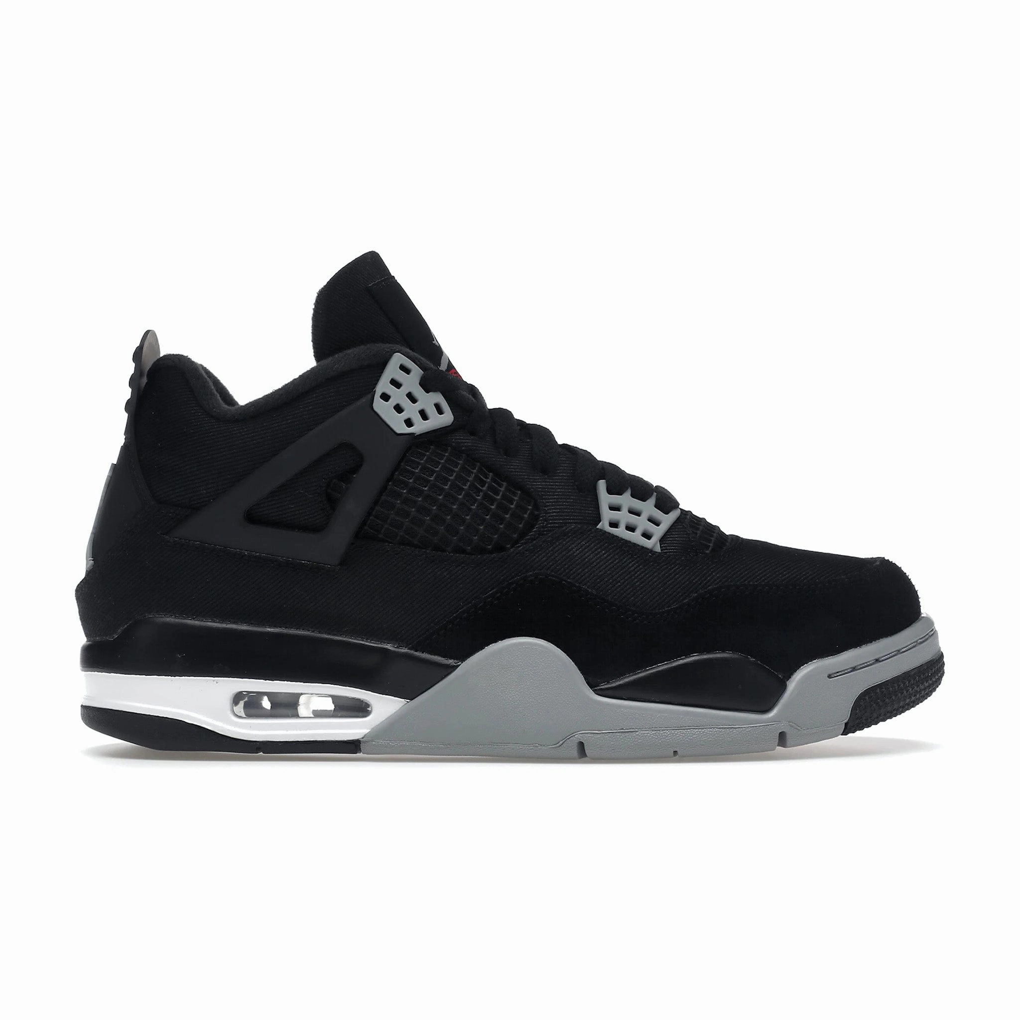 Premium cushioning Padded Ankle Jordan 4 Retro SE Black Canvas