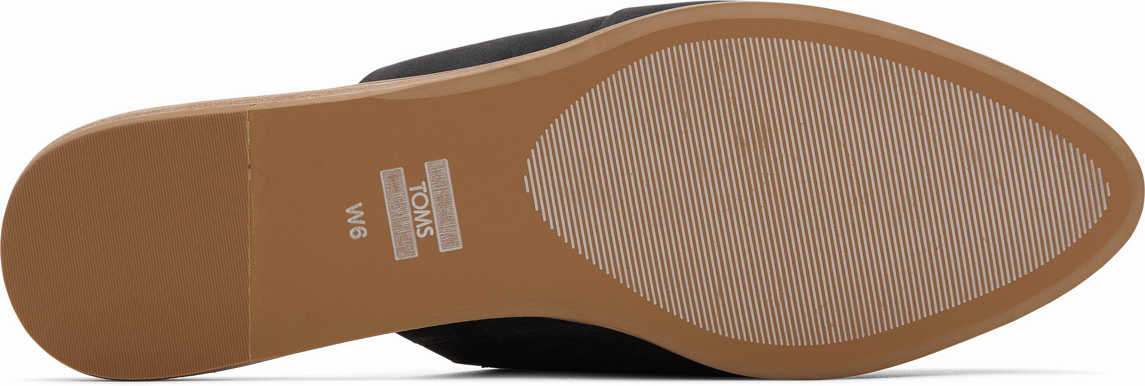 Breathable Comfort Everyday Comfort Jade Slip On Flat - Black Leather