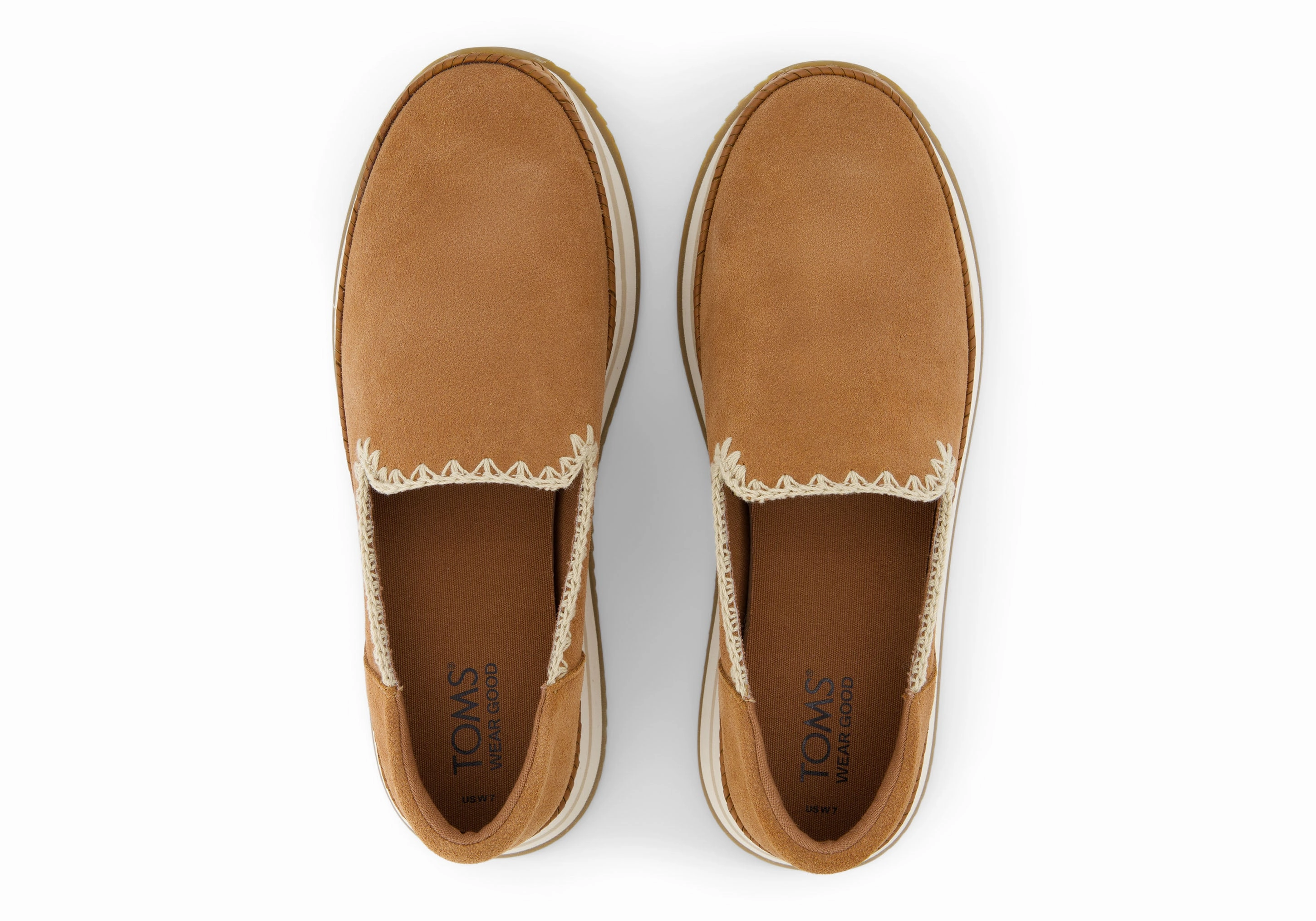 Comfort Focused Jocelyn Espadrille Sneaker - Brown Sugar Suede/Deco Stitch