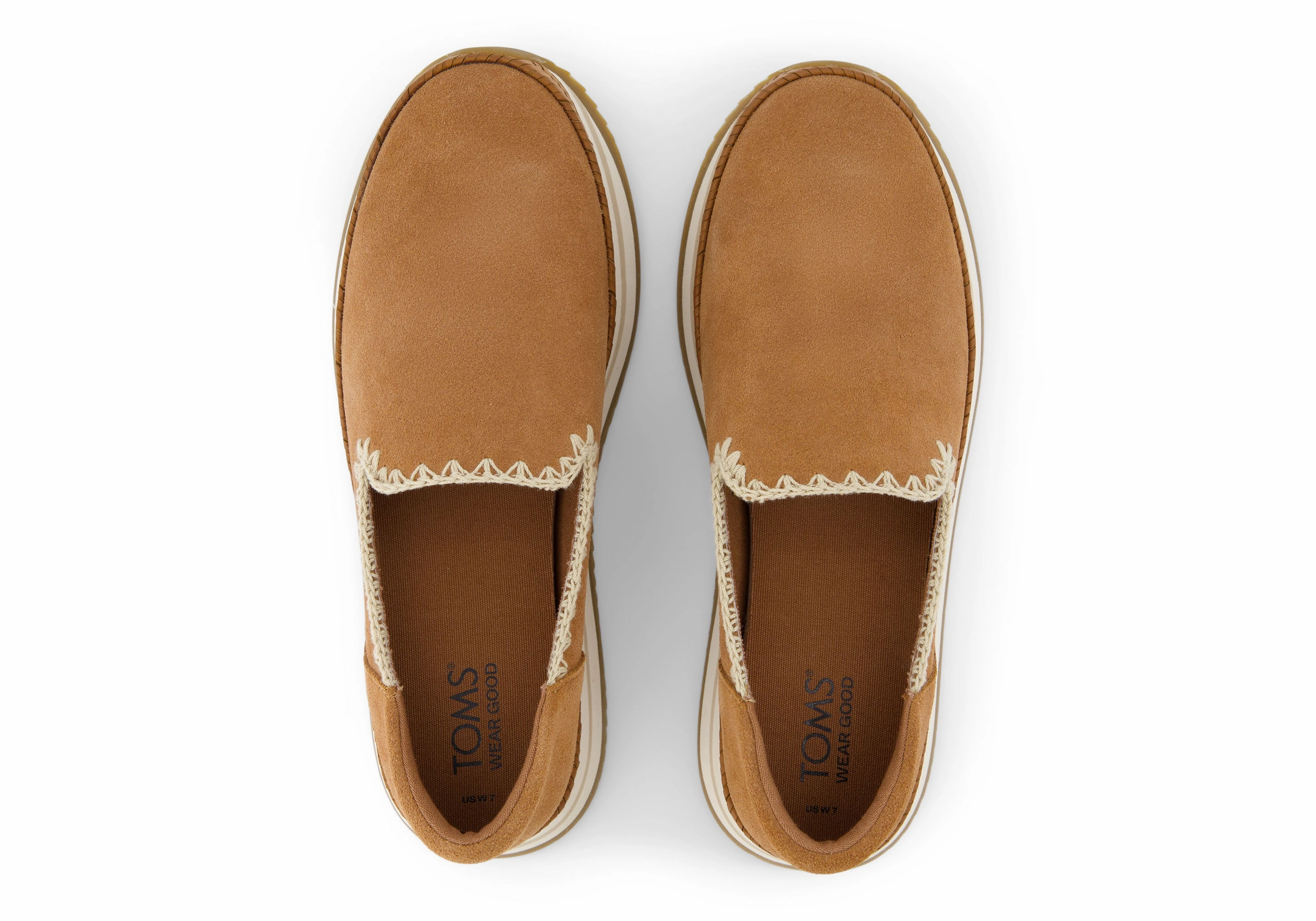 Jocelyn Espadrille Sneaker - Brown Sugar Suede/Deco Stitch Luxurious Comfort