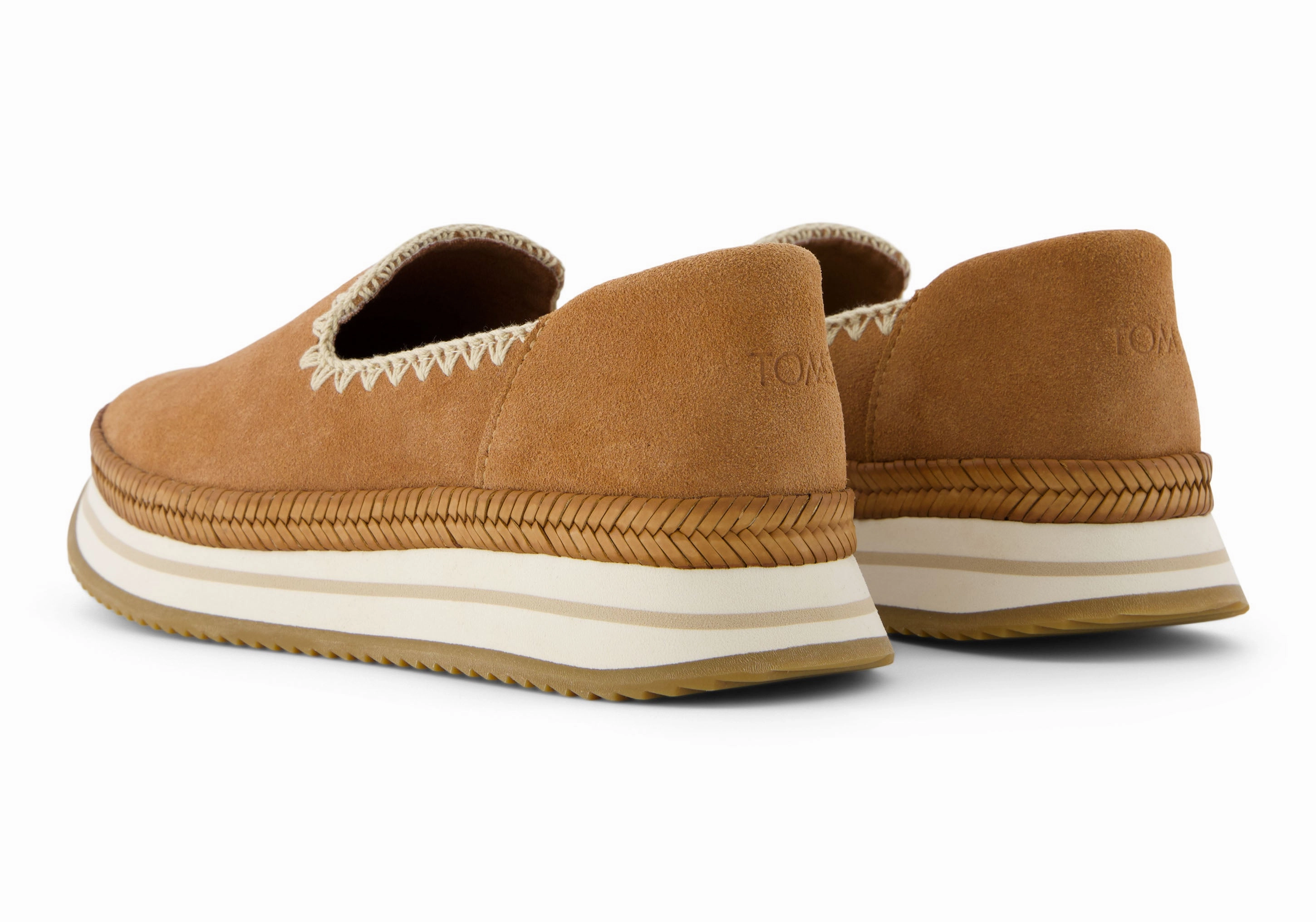 Jocelyn Espadrille Sneaker - Brown Sugar Suede/Deco Stitch Urban Casual High Abrasion Zones