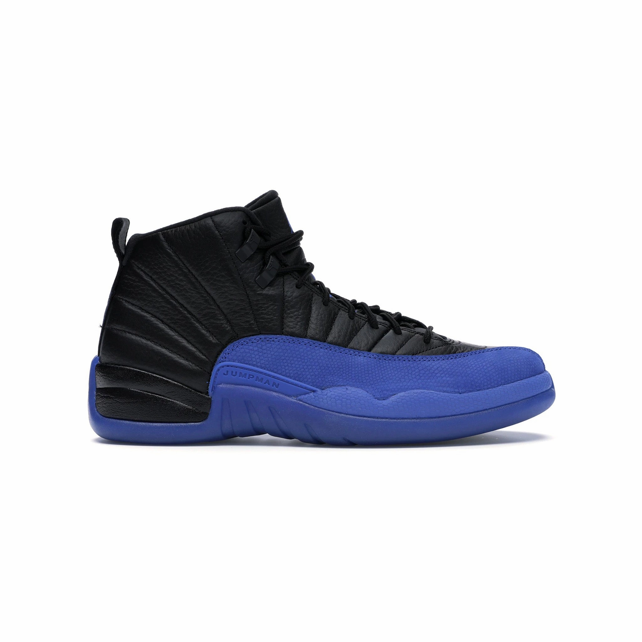 Jordan 12 Retro Black Game Royal Good Traction