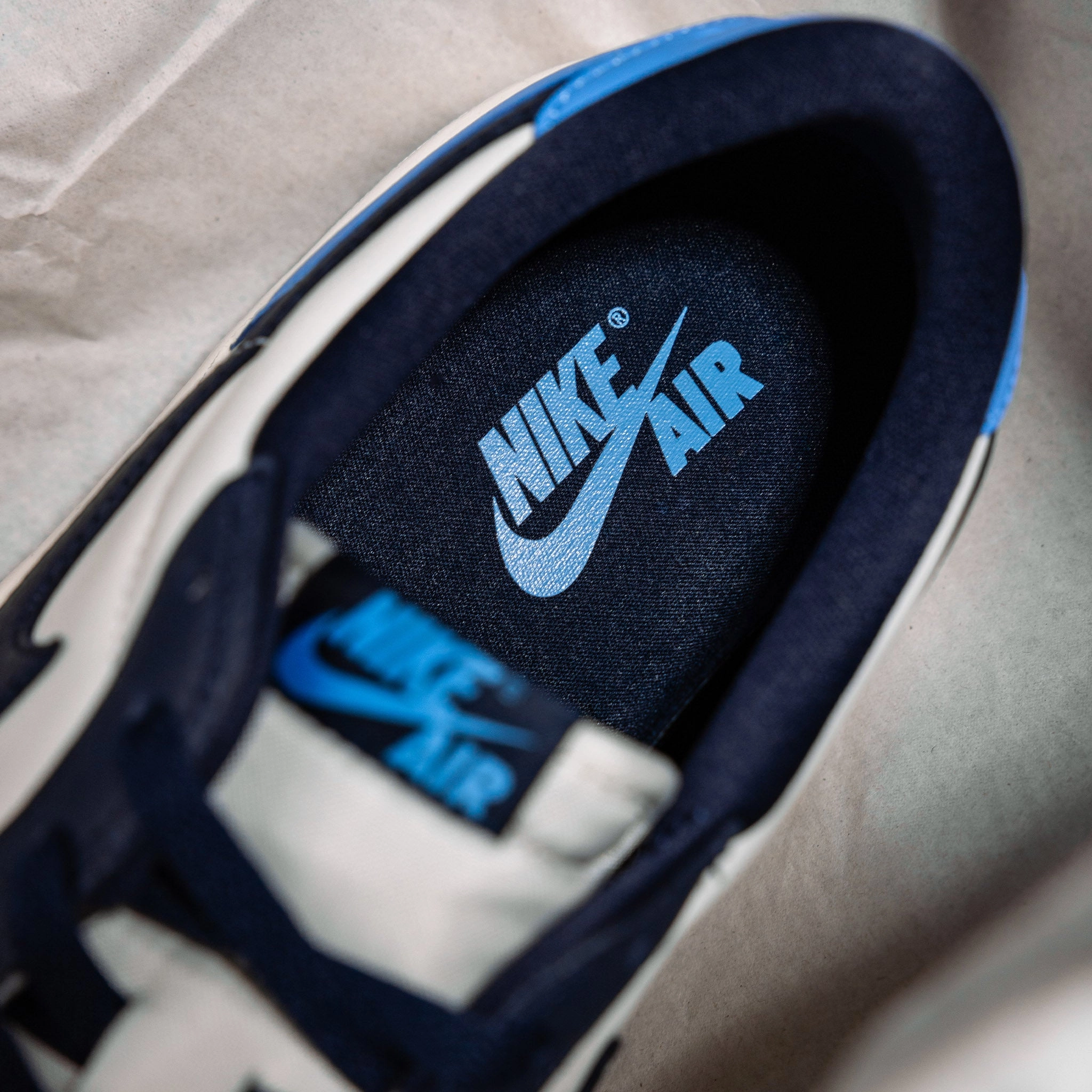 Anti Collision Toe Lightweight Ease Jordan 1 Low OG Obsidian UNC